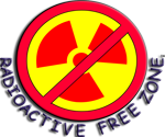 Radioactive Free Zone logo.